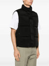 High Neck Padded Vest Black - STONE ISLAND - BALAAN 3