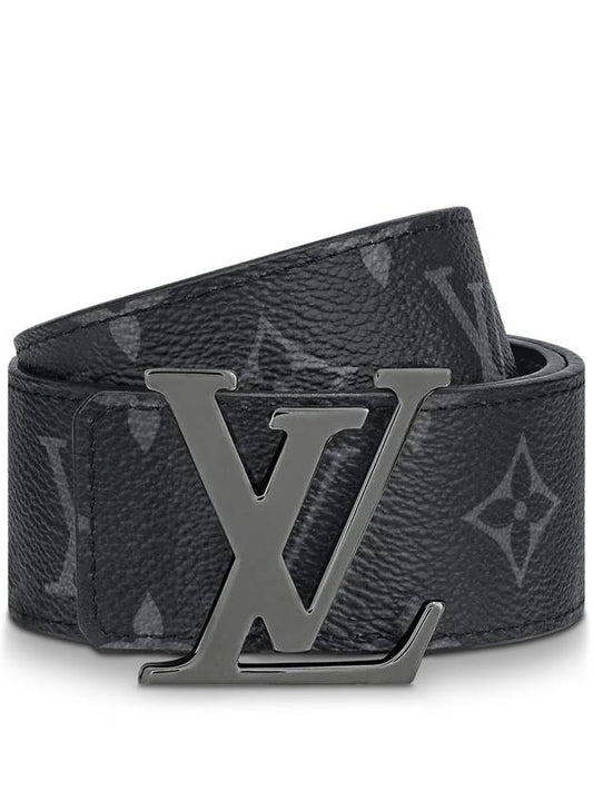 LV Initial 40MM Reversible Leather Belt 85CM Grey - LOUIS VUITTON - BALAAN 2