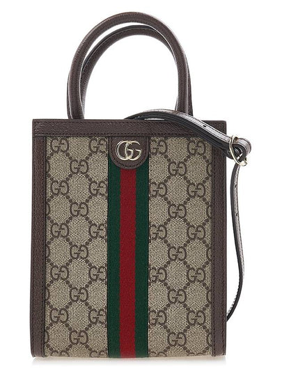 Ophidia GG Mini Bag Brown - GUCCI - BALAAN 2