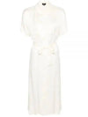 New Drew Midi Dress Cream White - A.P.C. - BALAAN 2