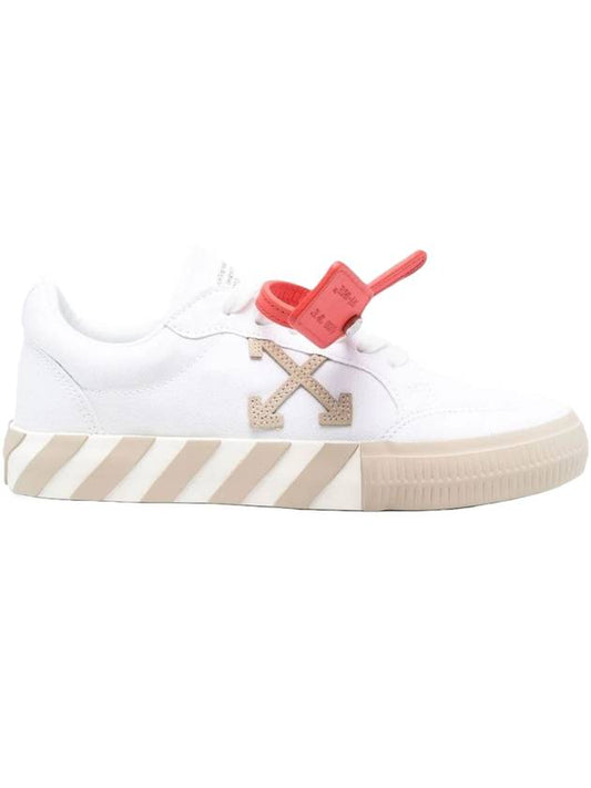 bulky fabric low-top sneakers white - OFF WHITE - BALAAN.