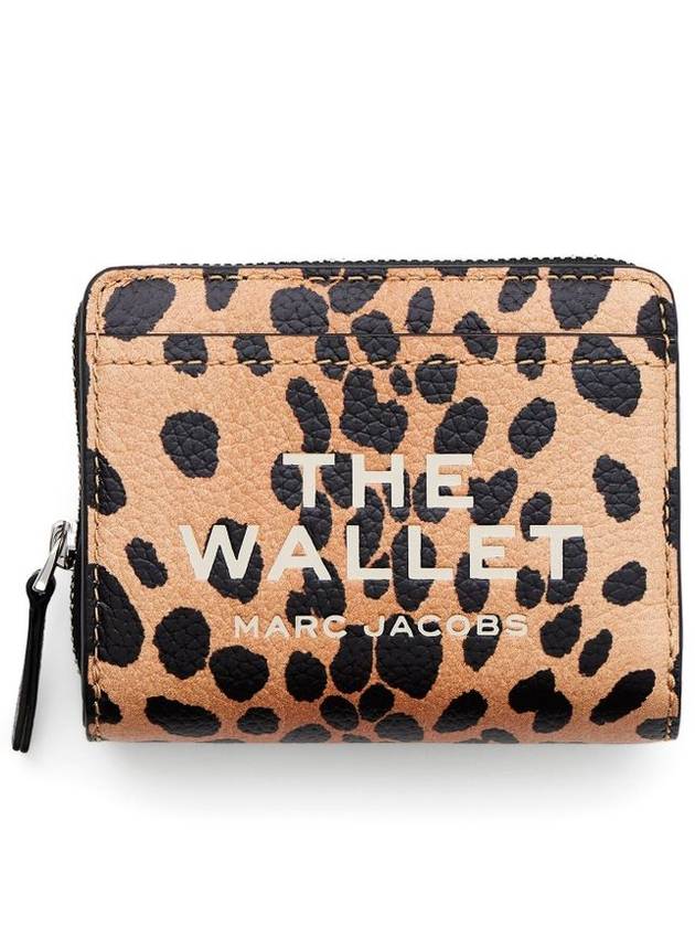 The Cheetah Leather Mini compact wallet - MARC JACOBS - BALAAN 1