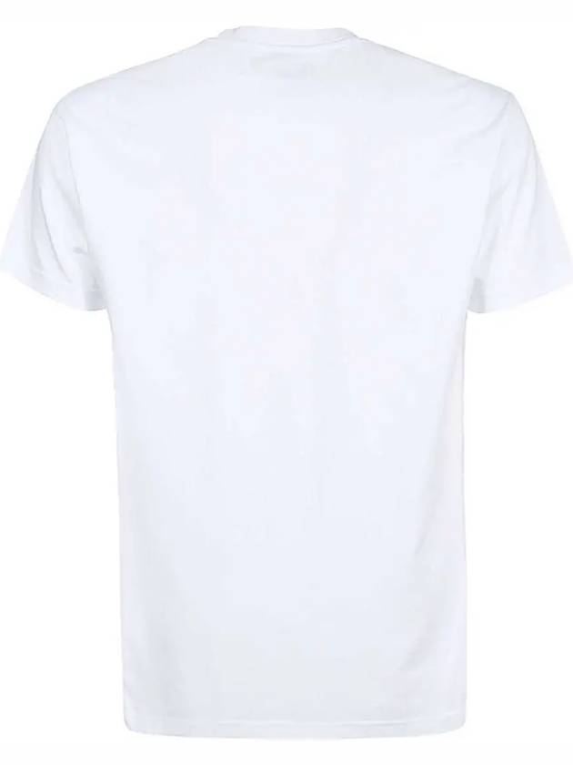 ORB Logo Cotton Short Sleeve T-Shirt White - VIVIENNE WESTWOOD - BALAAN 4