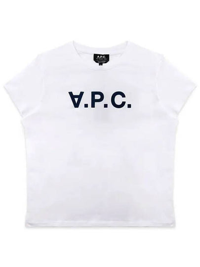 VPC Logo Short Sleeve T-Shirt White - A.P.C. - BALAAN 2