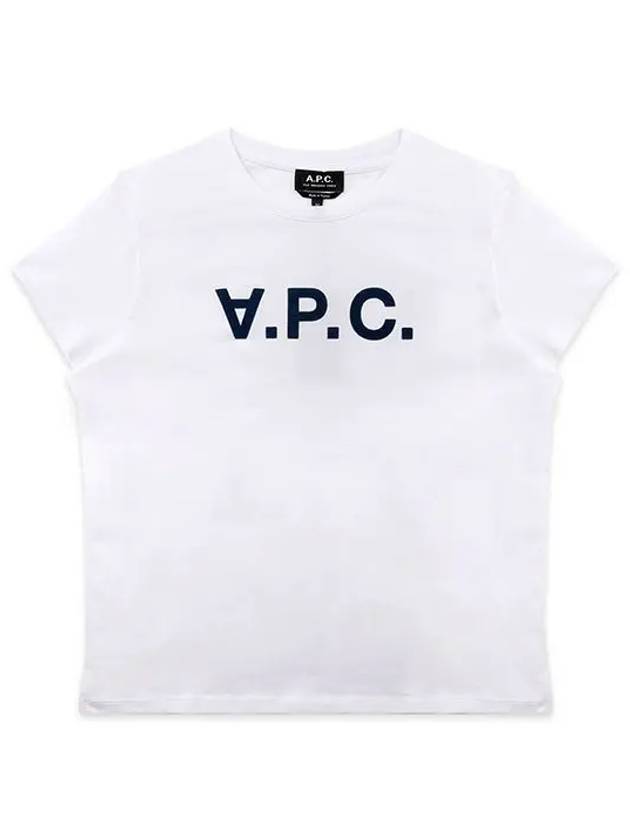 VPC Logo Short Sleeve T-Shirt White - A.P.C. - BALAAN 4