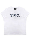 VPC Logo Short Sleeve T-Shirt White - A.P.C. - BALAAN 3