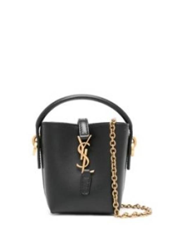 Women s Le Micro Mini Bag 7782532R20W Black BPG - SAINT LAURENT - BALAAN 1