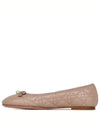 Quilted Cannage Calfskin Ballerina Flat Pink - DIOR - BALAAN 3