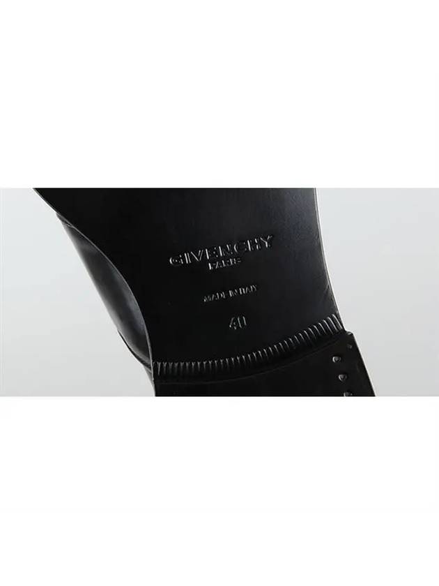 Men's Buckle Detail Loafers Black - GIVENCHY - BALAAN 10