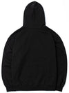 Print Logo Hoodie Black BFMCFTS30 - BACKANDFORTH - BALAAN 3