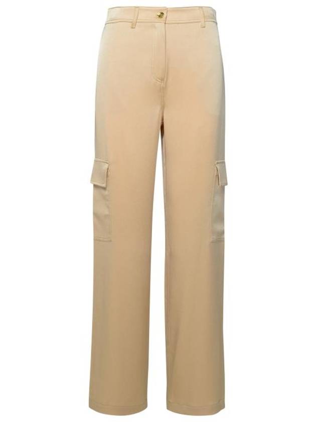 Straight Pants MH330DS99G288 Beige - MICHAEL KORS - BALAAN 1