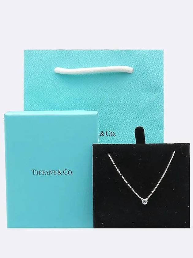 Tiffany ELSA PERETI Color by the Yard Aquamarine Pendant Chain Necklace - TIFFANY & CO. - BALAAN 4