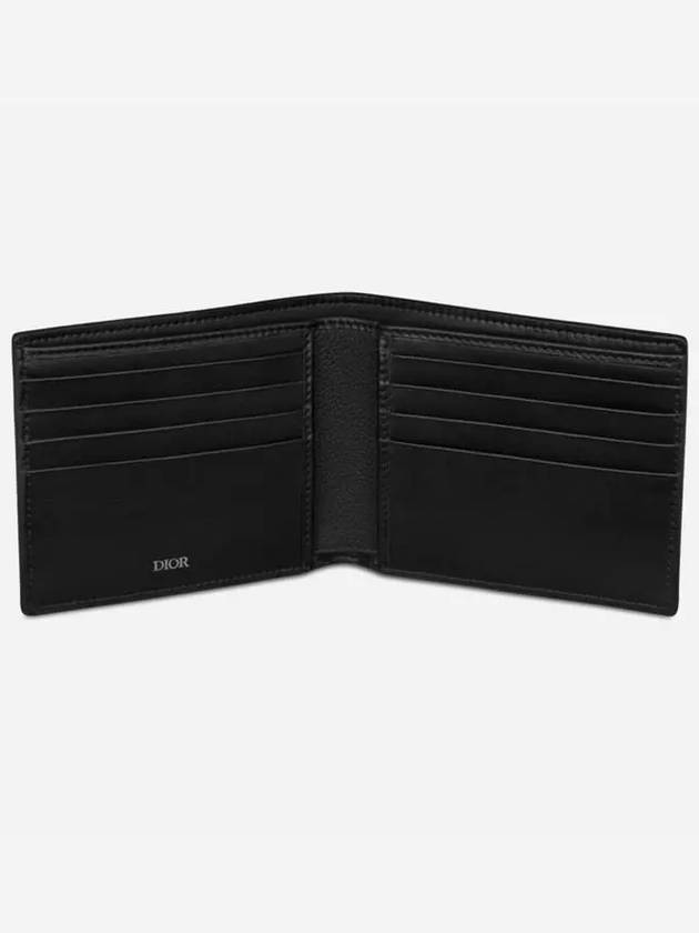 Gravity Leather Half Wallet Black - DIOR - BALAAN 5