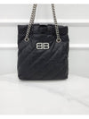 Qualted Crush Tote Bag Small - BALENCIAGA - BALAAN 1