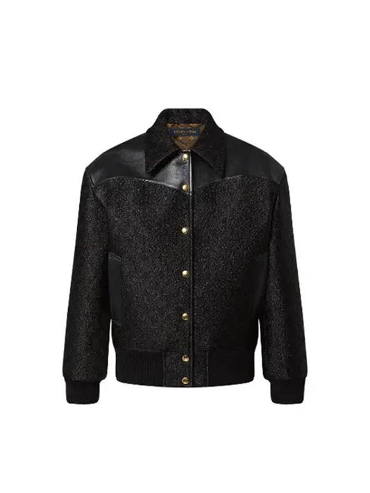 Men s Glitter Monogram Bomber Jacket LVUKT73JBCK - LOUIS VUITTON - BALAAN 1