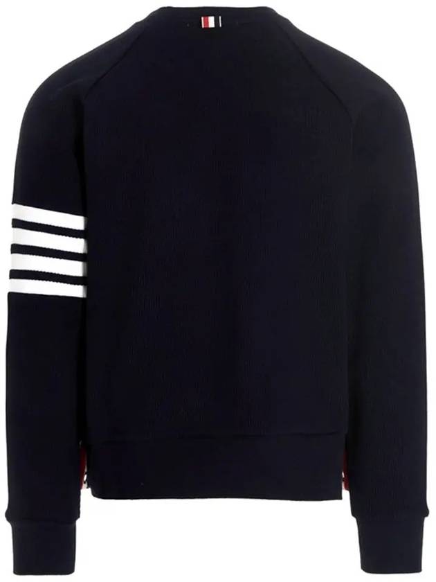 4 Bar Stripe Sweatshirt Navy - THOM BROWNE - BALAAN 3