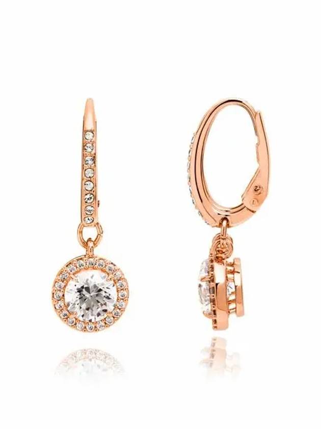 Una Angelic Constella Drop Earrings Rose Gold - SWAROVSKI - BALAAN 3