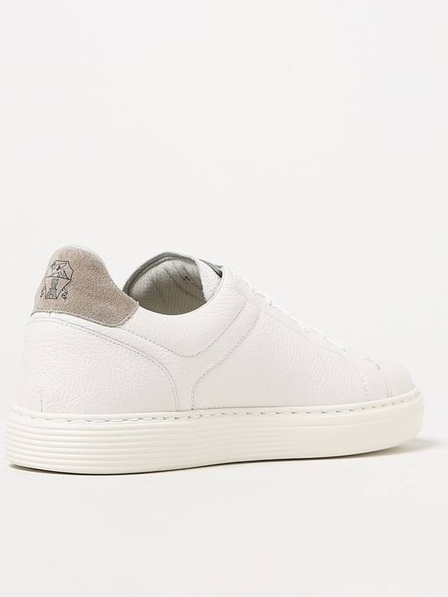 Brunello Cucinelli sneakers in grained leather - BRUNELLO CUCINELLI - BALAAN 3