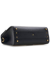 V Sling Small Grainy Calfskin Hand Cross Bag Black - VALENTINO - BALAAN 6