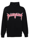 Logo Hoodie Black - BALENCIAGA - BALAAN 1