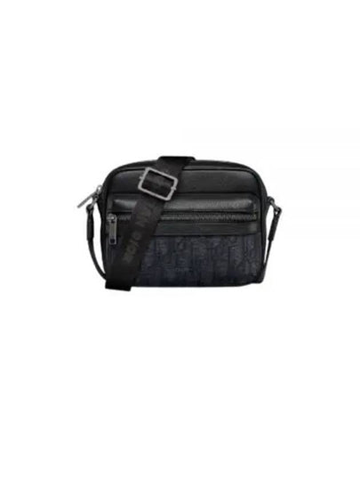 Mini Rider 2.0 Zipped Messenger Bag Black - DIOR - BALAAN 2