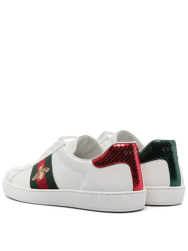 Ace Bee Low Top Sneakers White - GUCCI - BALAAN 4