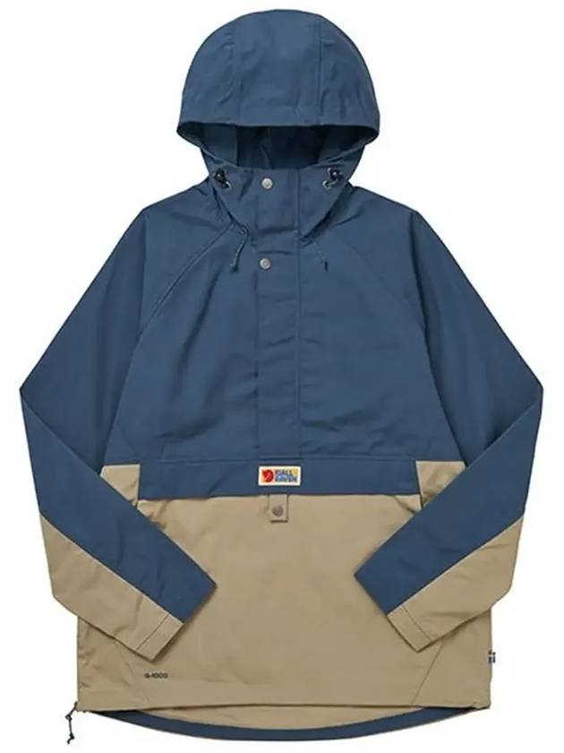 Men's Vardag Anorak Uncle Blue Sand Stone - FJALL RAVEN - BALAAN 4