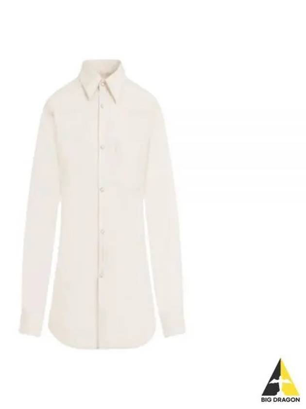 Western Fitted Shirt Ivory - LEMAIRE - BALAAN 2