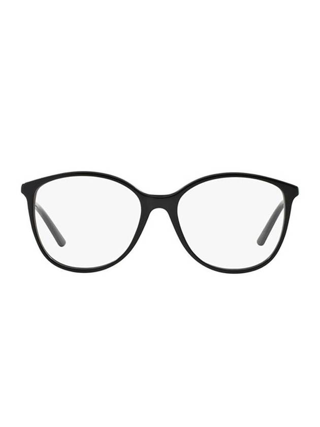 Eyewear Round Frame Eyeglasses Black - BURBERRY - BALAAN 1