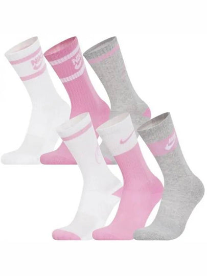 Genuine Junior Everyday Cushion Crew Socks 6 Pack CK7302 905 - NIKE - BALAAN 2