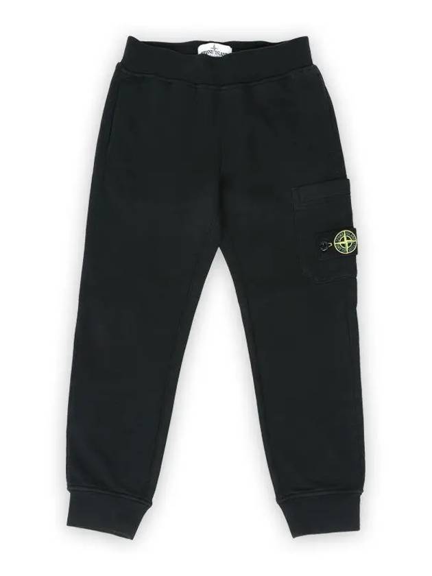 Stone Kids Waffen Patch Training Jogger Pants Black K1S16 6200005S0040 V0029 10 12A - STONE ISLAND - BALAAN 2