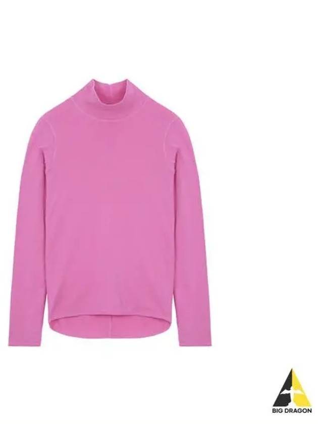 Women s ARCH Turtleneck Long Sleeve T Shirt Pink W4226CC - OUR LEGACY - BALAAN 1