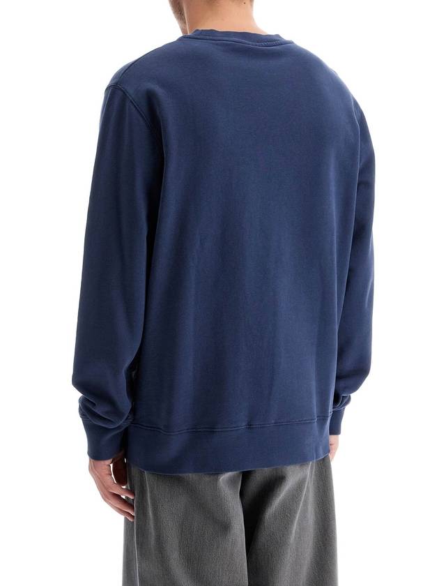 Chillax Patch Regular Sweatshirt Eclipse Blue - MAISON KITSUNE - BALAAN 4