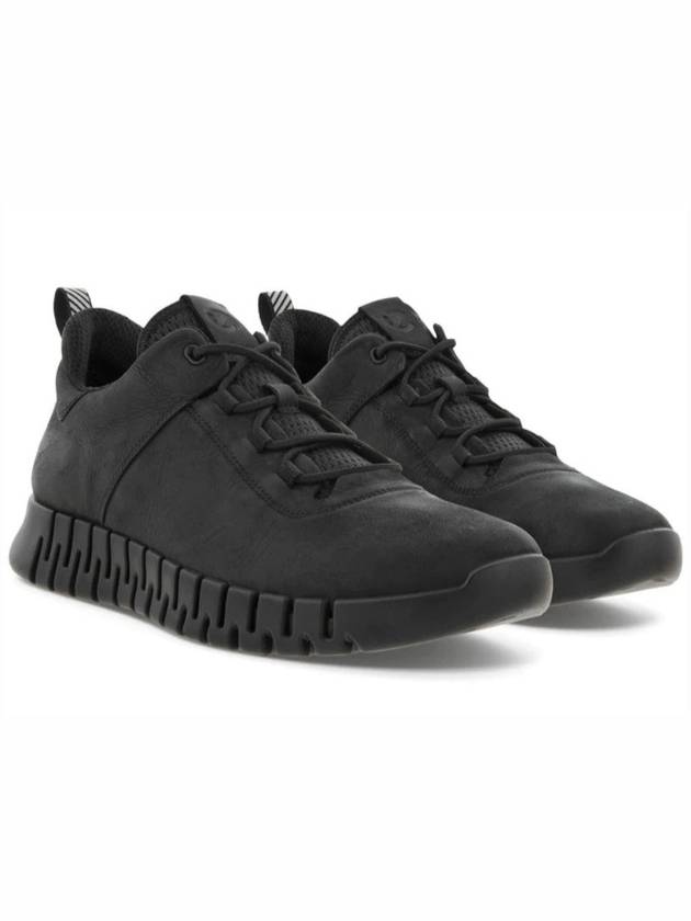 Gruuv M Low Top Sneakers Black - ECCO - BALAAN 8