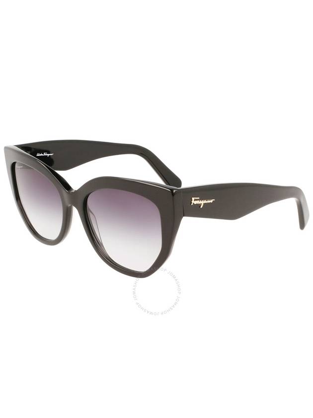 Salvatore Ferragamo Grey Gradient Butterfly Ladies Sunglasses SF1061S 001 56 - SALVATORE FERRAGAMO - BALAAN 1