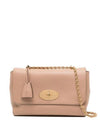 Lily Medium Leather Cross Bag Beige - MULBERRY - BALAAN 1