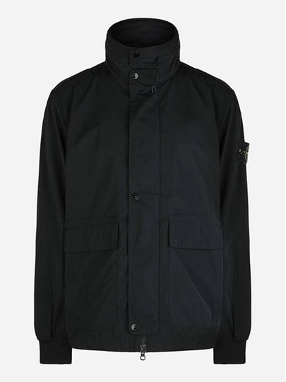 Compass Badge Jacket Black - STONE ISLAND - BALAAN 2