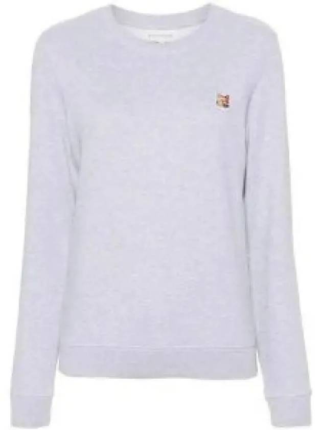 Fox Head Patch Regular Sweatshirt Grey - MAISON KITSUNE - BALAAN 2