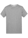 Classic Niagara Short Sleeve T-Shirt Grey - ACNE STUDIOS - BALAAN 3