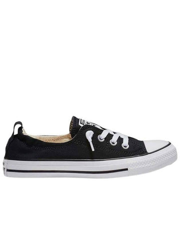 Chuck Taylor All Star Shoreline Low Top Sneakers Black - CONVERSE - BALAAN 1