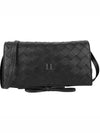 Intrecciato Mini Cross Bag Black - BOTTEGA VENETA - BALAAN 2