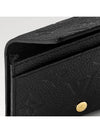 Monogram Embossed Leather Business Card Wallet Black - LOUIS VUITTON - BALAAN 5