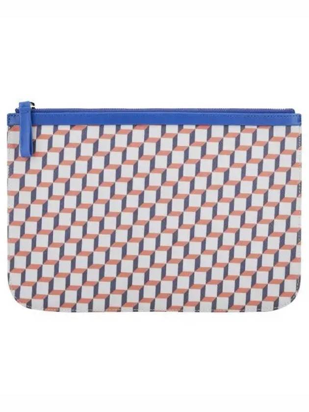 Cube Blue Orange Clutch Bag 1156429 - PIERRE HARDY - BALAAN 1