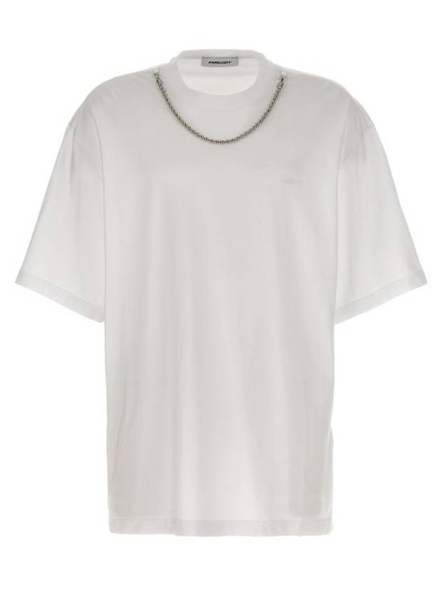 Short Sleeve T-Shirt BMAA001S24JER00101010101 White - AMBUSH - BALAAN 1