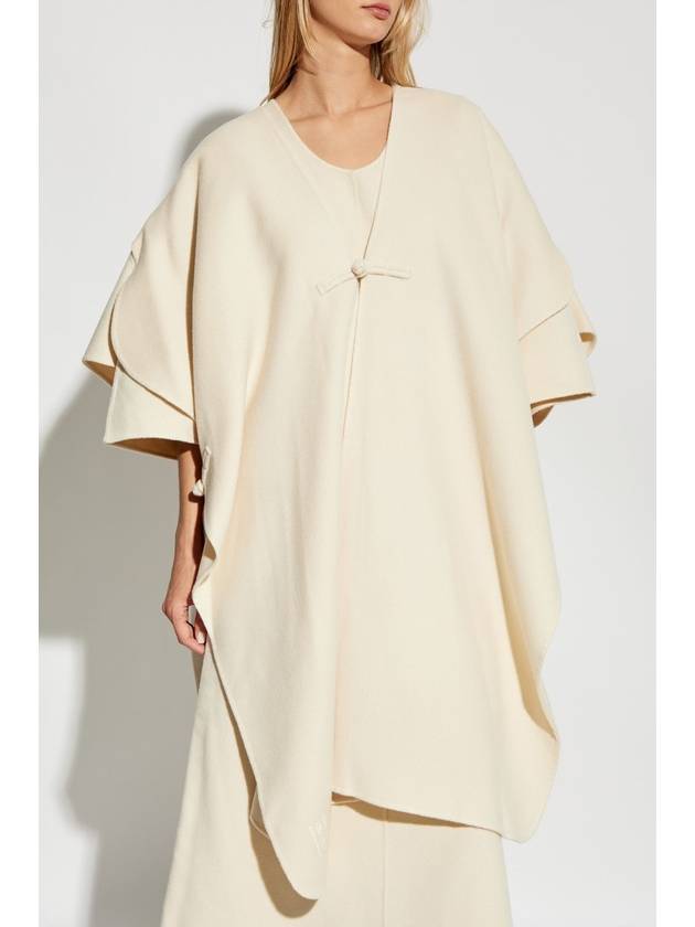 By Malene Birger Poncho Robertas, Women's, Cream - BY MALENE BIRGER - BALAAN 3