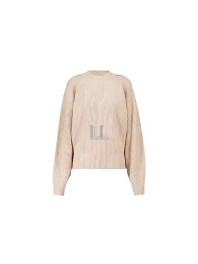 Billie Rubber Jumper Knit Top Beige - ISABEL MARANT - BALAAN 2