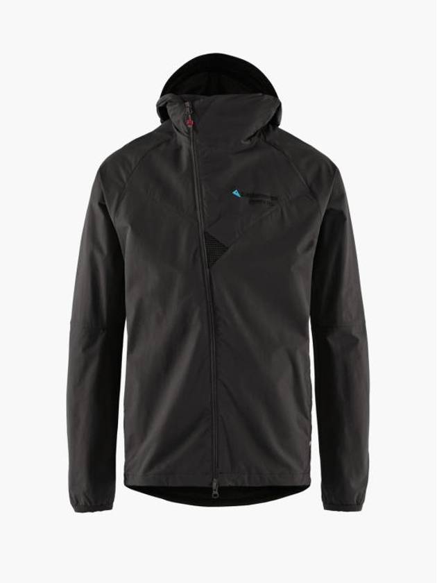 Men's Vanadis 2.0 Wind Stretch Zip-Up Jacket Raven - KLATTERMUSEN - BALAAN 2