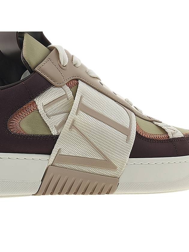 Logo Band Low-Top Sneakers Brown - VALENTINO - BALAAN 11