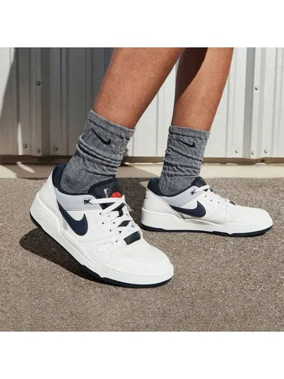 Full Force Low Top Sneakers White Dark Obsidian - NIKE - BALAAN 2