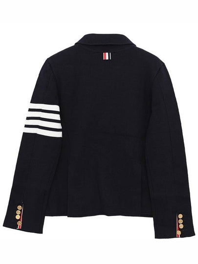 RWB arm banding texture jacquard wool jacket MKJ073A Y9010 415 - THOM BROWNE - BALAAN 2